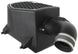 K&N 63 Series AirCharger cold air intake installed in a 2020-2021 Chevrolet 1500 L6-3.0 diesel engine, showing the intake tube and filter.