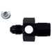 Nitrous Express Nitrous Flo-Thru Manifold 4AN Swivel fitting for high-performance automotive nitrous systems.