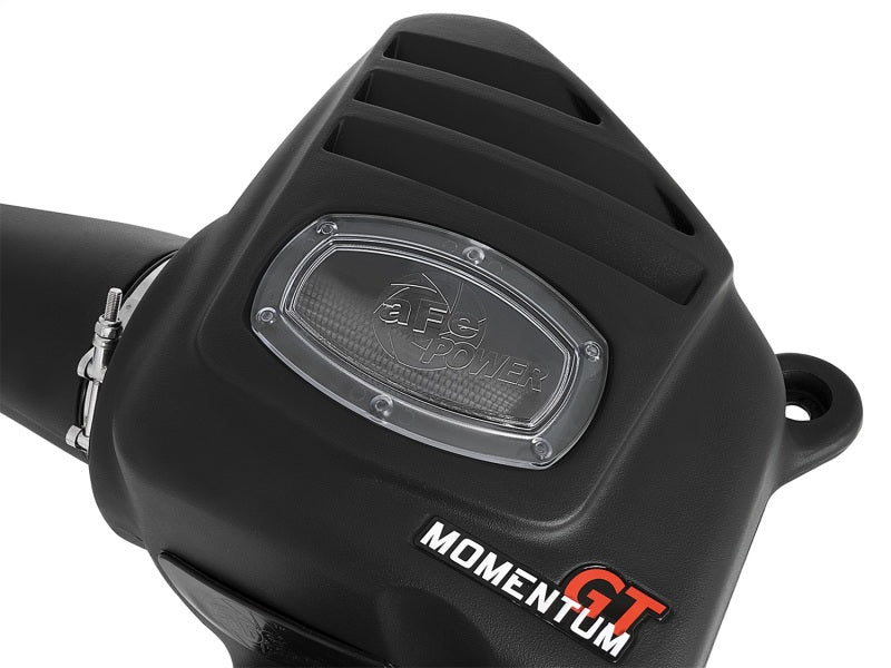 aFe Power cold air intake system for 2013-2015 Chevrolet Camaro SS V8-6.2L, featuring a dry filter and polished metal components.
