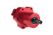 Aeromotive billet belt drive fuel pump showing sleek metal construction and compact design for high-performance fuel delivery.