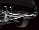 AWE Tuning Cadillac CT5-V Blackwing catback exhaust with chrome silver tips, showcasing its sleek design and polished finish.