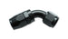 Vibrant -6AN 60-degree elbow hose end fitting for high-performance automotive and racing hose connections.