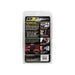 Black DEI Exhaust Wrap Kit with pipe wrap and locking tie, designed to insulate exhaust pipes effectively.