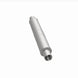 MagnaFlow Mag SS muffler with 22x4x4 inch dimensions and 2.5-inch center inlet, shown in a close-up view.