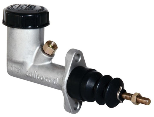 Wilwood aluminum brake master cylinder with .700 inch bore, compact design and durable construction for automotive braking systems.