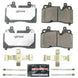 PowerStop Z26 Extreme Street brake pads for 2020 Chevrolet Corvette front performance brake system with hardware.