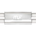 MagnaFlow Mag SS muffler with 18x5x8 inch dimensions and dual outlets, designed for enhanced exhaust performance.