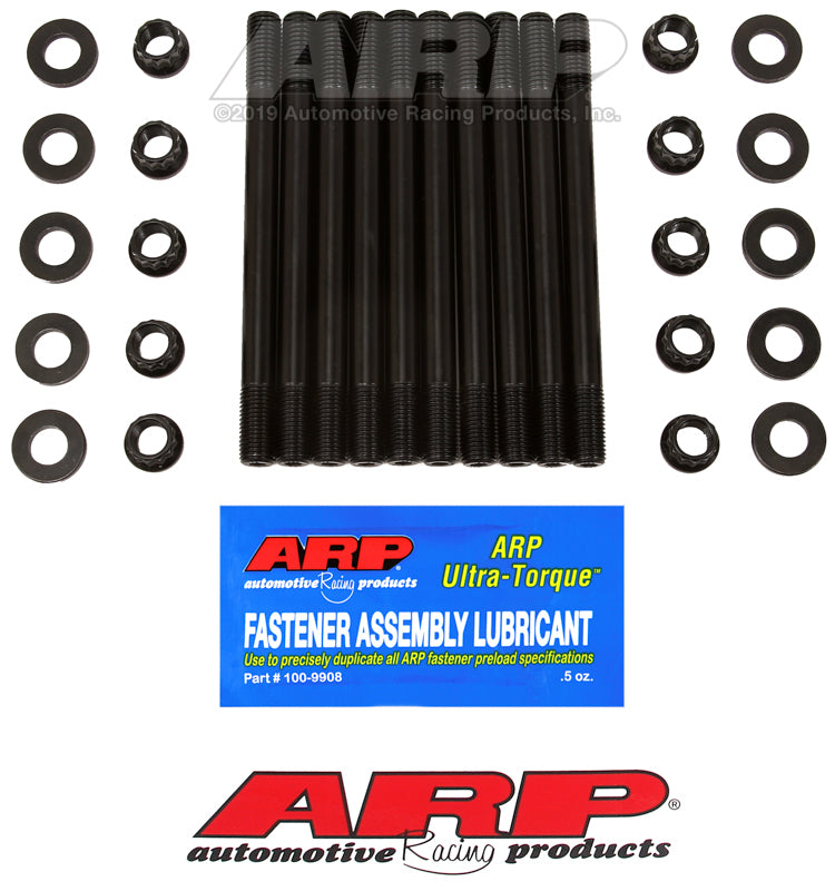 ARP Chrysler 2.2L 4-cylinder M11 12pt undercut head stud kit with bolts, suitable for engine rebuilds and performance upgrades.