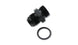Vibrant -10AN flare to AN straight thread adapter fitting with O-ring, 7/8-14 thread for automotive or performance applications