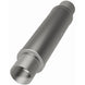 MagnaFlow Mag SS 4X4X14 3 muffler installed on a vehicle, showcasing its stainless steel construction and compact design.