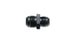 Vibrant aluminum -8AN to -10AN reducer adapter fitting showing smooth, metallic finish and precise threading.