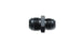 Vibrant aluminum -8AN to -10AN reducer adapter fitting showing smooth, metallic finish and precise threading.