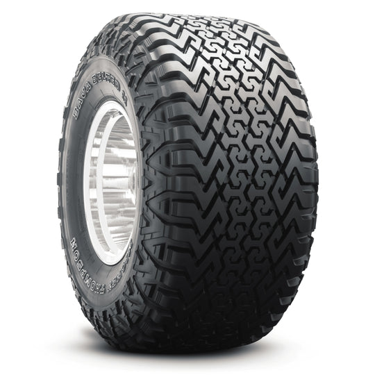 Mickey Thompson Baja Belted II UTV tire in 18.5/39R17LT size with on-road tread pattern and sidewall branding.