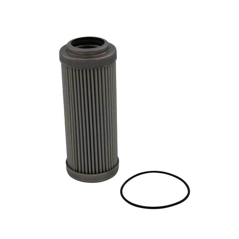 Aeromotive 10 Micron Microglass fuel filter element for 12339/12341, high-performance automotive filtration system.