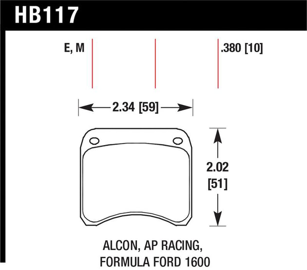Hawk Performance AP Racing CP3696 blue 9012 race brake pads for high-performance racing vehicles.