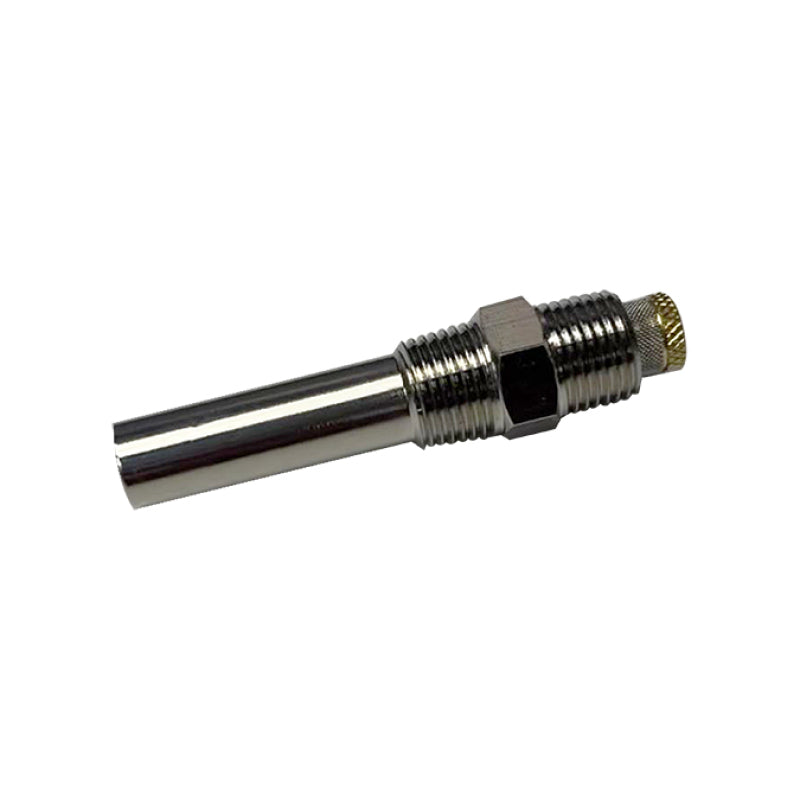 Snow Performance water methanol injection nozzle, 1 inch extended nozzle, 2 GPH for automotive performance applications.