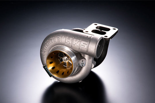 HKS RB26 turbo setup kit with GTIII-4R turbocharger, includes hoses and components for engine upgrade.