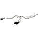 Magnaflow Catback Performance Exhaust System for 2021 GMC Yukon V8 6.2L Street Series, showing polished pipes and muffler