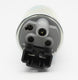Walbro 350lph high pressure fuel pump with 11mm inlet and 180-degree outlet, designed for high-performance fuel systems.