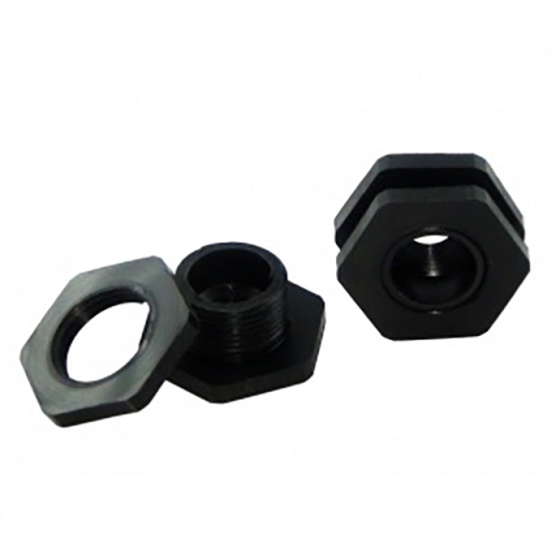 Snow Performance water methanol nozzle mounting adapter for hose, designed for precise installation of water meth nozzles.