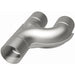 MagnaFlow Smooth Trans Y pipe, 2.50-inch stainless steel with 90-degree bend, for automotive exhaust systems.