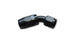 Vibrant -8AN 45 degree elbow hose end fitting for automotive fluid transfer, made of durable metal with detailed threading.