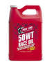 Red Line 50WT Race Oil gallon container with red and black label for high-performance motor oil application