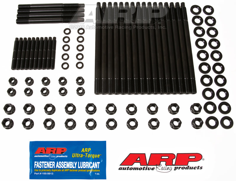 ARP SB Chevy LS1 Pro-Series Hex Head Stud Kit showing high-strength metal studs and bolts for engine assembly.