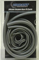 Vibrant silicon vacuum hose kit with multiple black hoses in various sizes including 1/8in, 3/16in, 1/4in, and 3/8in lengths.
