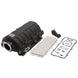 Edelbrock Victor EFI intake manifold for Eagle Chrysler 5.7L/6.1L/6.4L Gen III Hemi V8 engines, showing the black aluminum design.