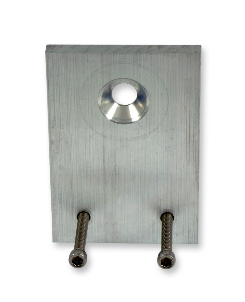 Innovate Motorsports Aluminum MAC Solenoid Bracket with screws, boost controller accessory for automotive performance.