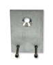 Innovate Motorsports Aluminum MAC Solenoid Bracket with screws, boost controller accessory for automotive performance.