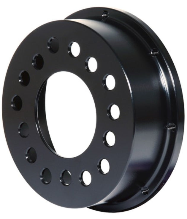 Wilwood rear drag brake rotor with 1.41-inch offset, 5-lug, 8 on 7-inch bolt pattern, 2-piece design for high-performance vehicles