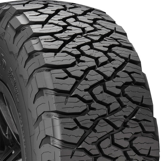 BFGoodrich All Terrain TA KO3 UTV tire with 33x12.50R18 size, on-road tread pattern, rugged design for off-road and on-road use.