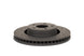 Hawk Performance drilled and slotted front brake rotor set for 2007 Cadillac Escalade, high-performance brake rotors with slot and drill design.