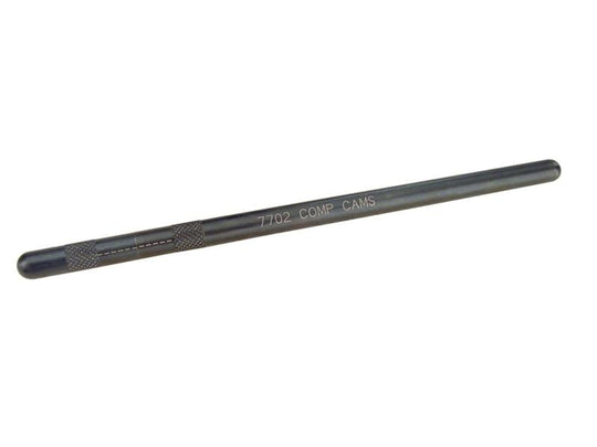 COMP Cams pushrod length checker tool for precise measurement of push rods in engine valve adjustments.