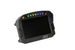 AEM CD-5LG Carbon Logging Digital Dash Display gauge with internal 10Hz GPS and antenna, showing digital readouts and interface.