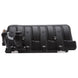 Edelbrock Victor EFI intake manifold for Eagle Chrysler 5.7L, 6.1L, 6.4L Gen III Hemi V8 engines, shown in black with mounting ports.