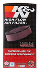 K&N Engineering round replacement air filter, 11-inch diameter, drop-in type, for vehicle air intake systems.