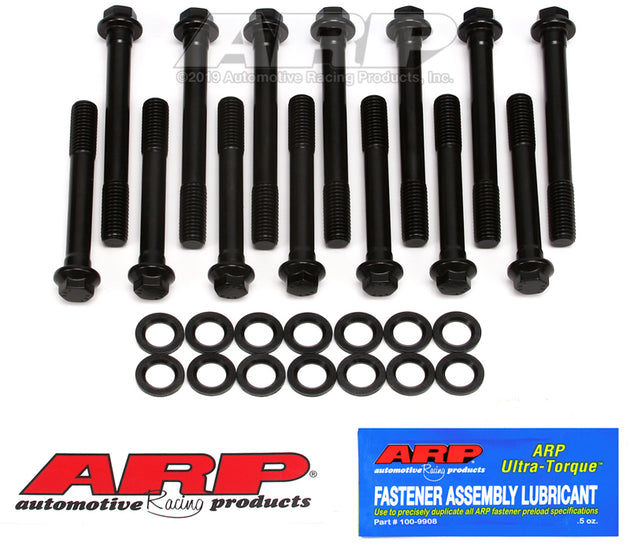 ARP Jeep 4.0L inline 6-cylinder head bolt kit with steel head studs and bolts for engine rebuilding and performance.
