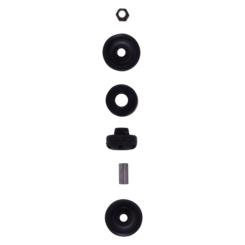 Bilstein B1 suspension hardware kit for shocks and struts, includes mounting components and brackets for vehicle suspension repair.