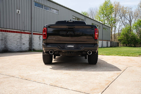 CORSA Performance Corsa 25-26 RAM 1500 RHO Crew Cab 3.0L Turbo Catback exhaust with dual rear exit and 5-inch satin Pro Series finish