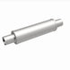 MagnaFlow Mag SS muffler with 14x4x4 inch dimensions and dual 2.25-inch inlet and outlet pipes, stainless steel construction.