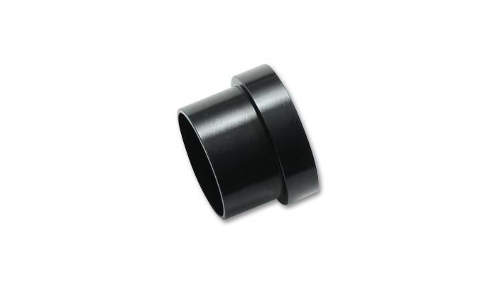 Vibrant aluminum -10AN tube sleeve fitting with vibrant color finish, designed for high-performance fuel and oil line applications.