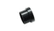 Vibrant aluminum -10AN tube sleeve fitting with vibrant color finish, designed for high-performance fuel and oil line applications.