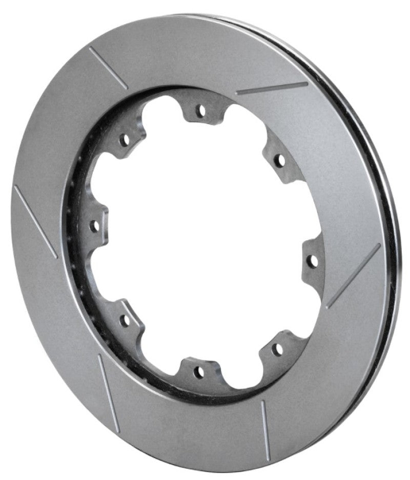 Wilwood GT36 SPC-37 11.75-inch 2-piece brake rotor, right side, with 8 lug on 7.00-inch bolt pattern, showing rotor surface and fins.
