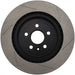 StopTech Power Slot slotted rear right brake rotor for 2010-2015 Camaro SS 8-cylinder, high-performance brake component