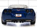 AWE Tuning C6 Chevrolet Corvette Z06/ZR1 Touring Edition axle-back exhaust with chrome silver tips on a sports car.