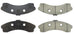 StopTech performance front brake pads for 2006-2009 Chevrolet Corvette Z06, designed for enhanced stopping power.