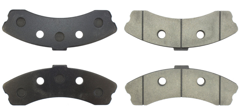 StopTech performance front brake pads for 2006-2009 Chevrolet Corvette Z06, designed for enhanced stopping power.